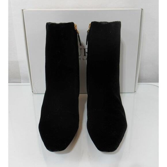Lauren Ralph Lauren Willa Velvet Dress Booties Ankle Boots  Lauren Ralph Lauren Willa Velvet Dress Booties Ankle Boots Zipper Black Size 8
